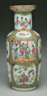 Chinese Canton famille rose vase,