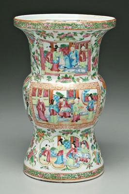 Chinese Canton famille rose vase,