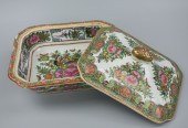 CHINESE CANTON GLAZE CONTAINER