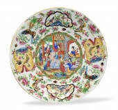 CHINESE CANTON GLAZED CHARGER