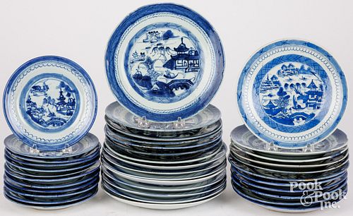 CHINESE CANTON PLATESThirty-eight