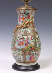 CHINESE CANTON ROSE PORCELAIN