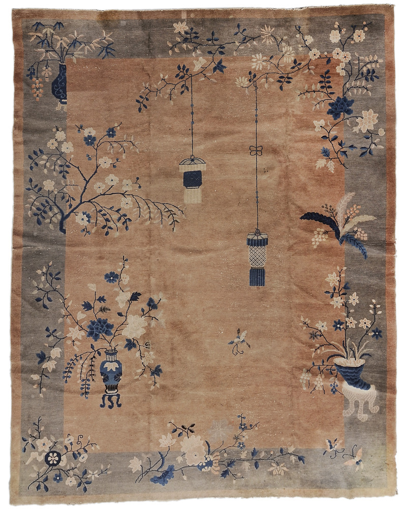 Chinese Carpet 20th century, floral