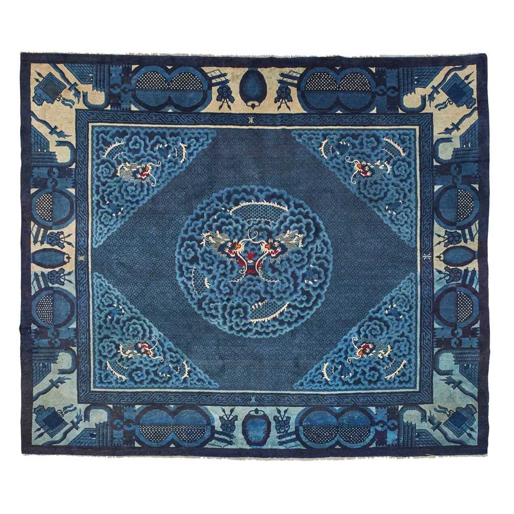 CHINESE CARPET LATE 19TH/EARLY 20TH