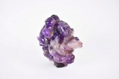 CHINESE CARVED AMYTHEST QUARTZ