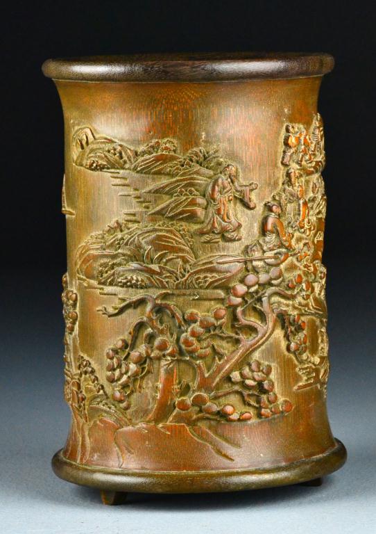Chinese Carved Bamboo
