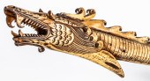 CHINESE CARVED BONE DRAGON FOR
