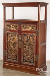CHINESE CARVED CABINETChinese