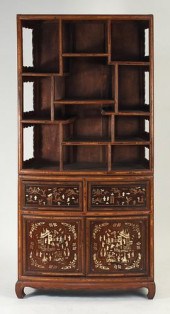 CHINESE CARVED CABINETChinese