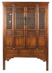 CHINESE CARVED CABINETthe hing