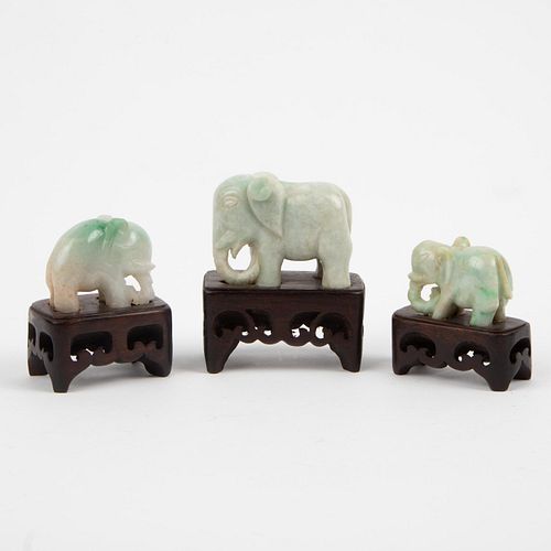 CHINESE CARVED CELADON JADEITE JADE