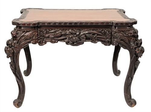 CHINESE CARVED CENTER