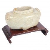 CHINESE CARVED CHICKEN BONE JA