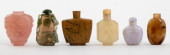 CHINESE CARVED CRYSTAL, JADE,