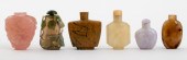 CHINESE CARVED CRYSTAL, JADE,