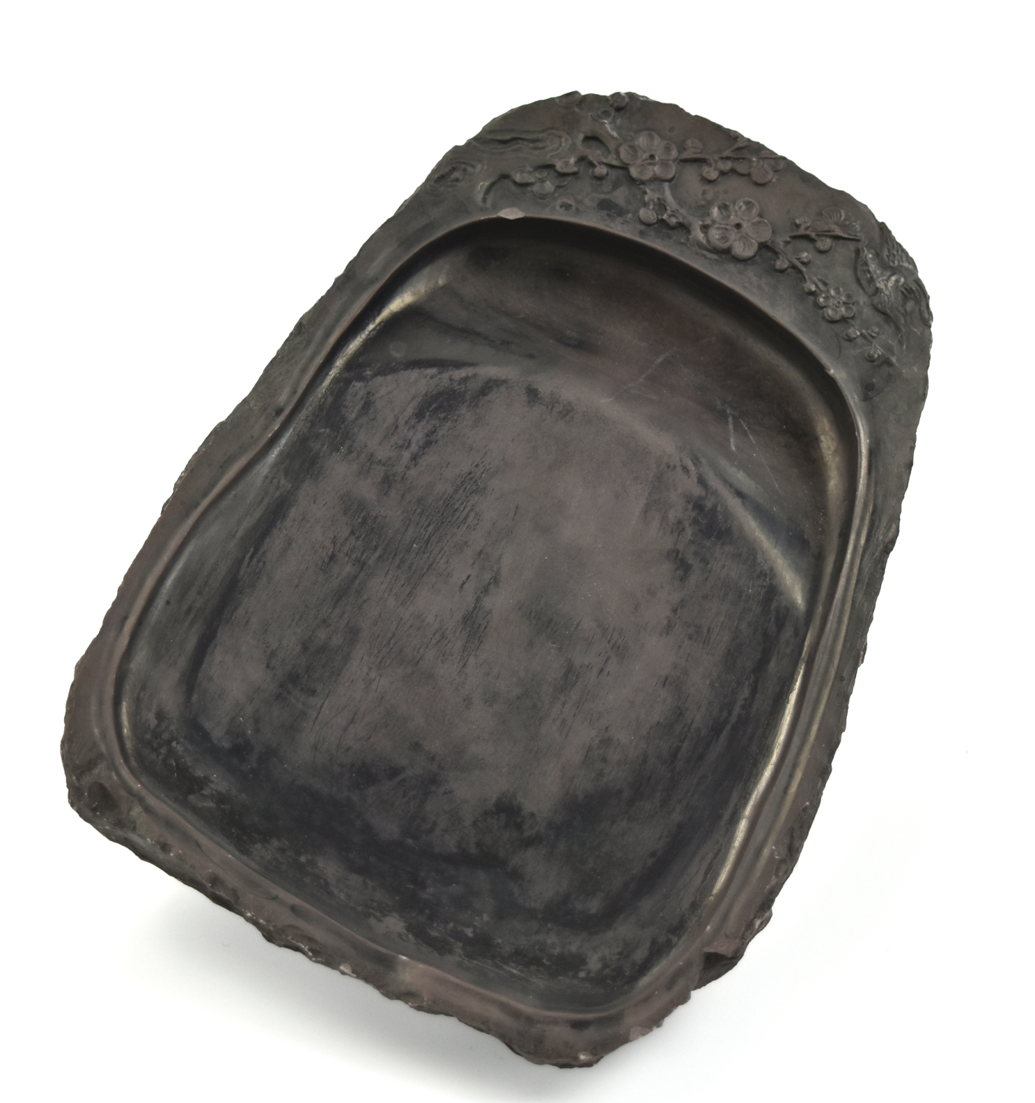 CHINESE CARVED "DUAN" INKSTONE,