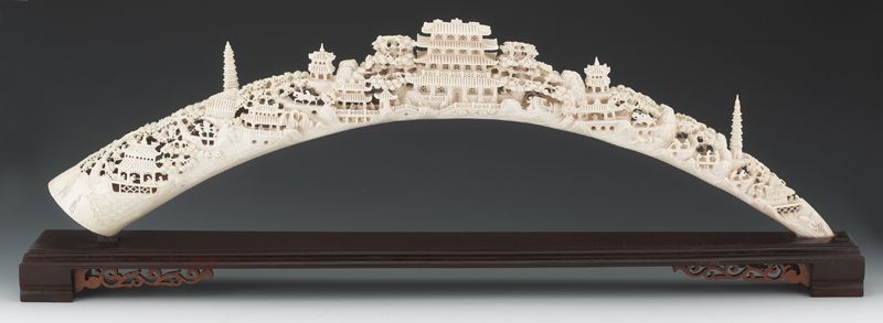 Chinese carved elephant