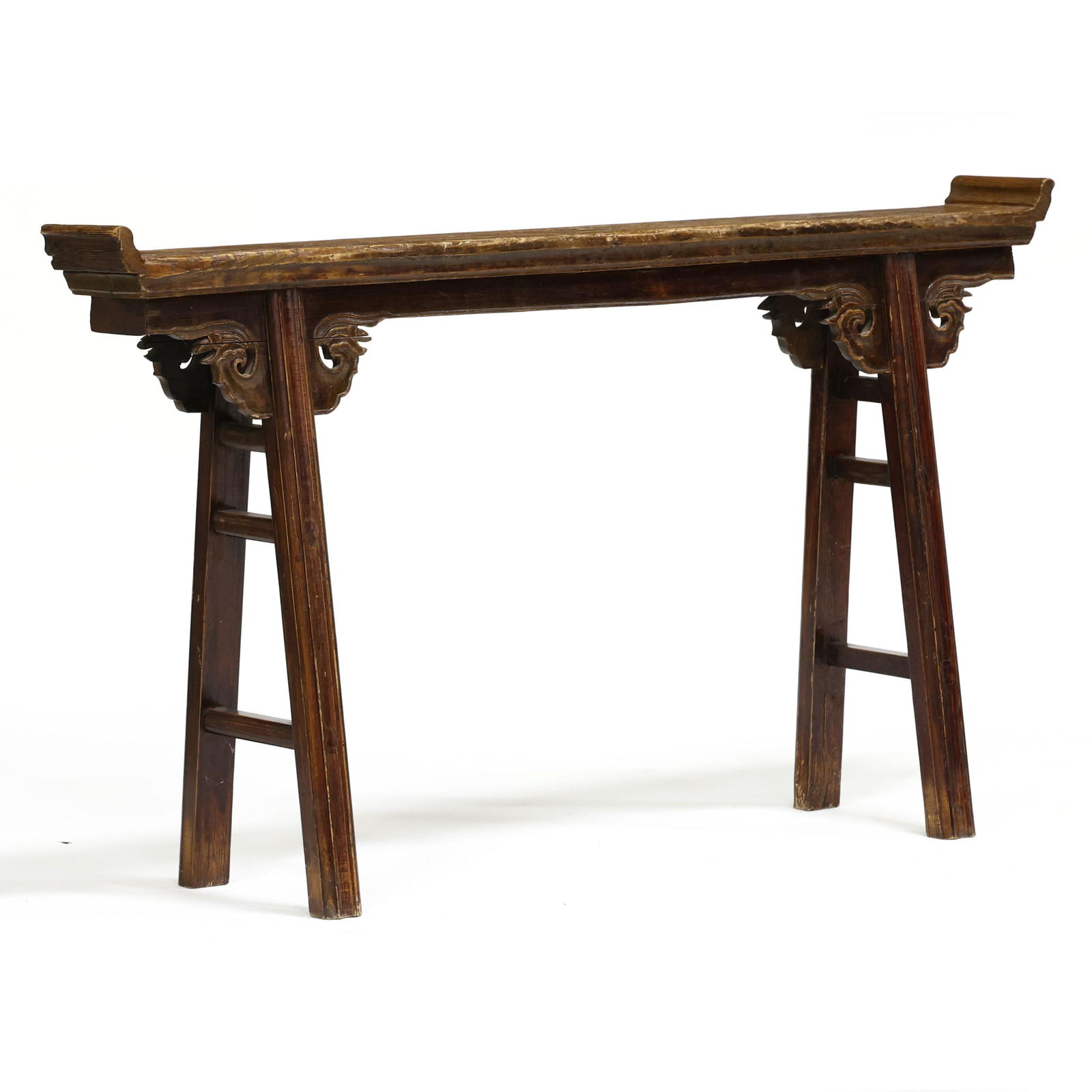 CHINESE CARVED ELM ALTAR