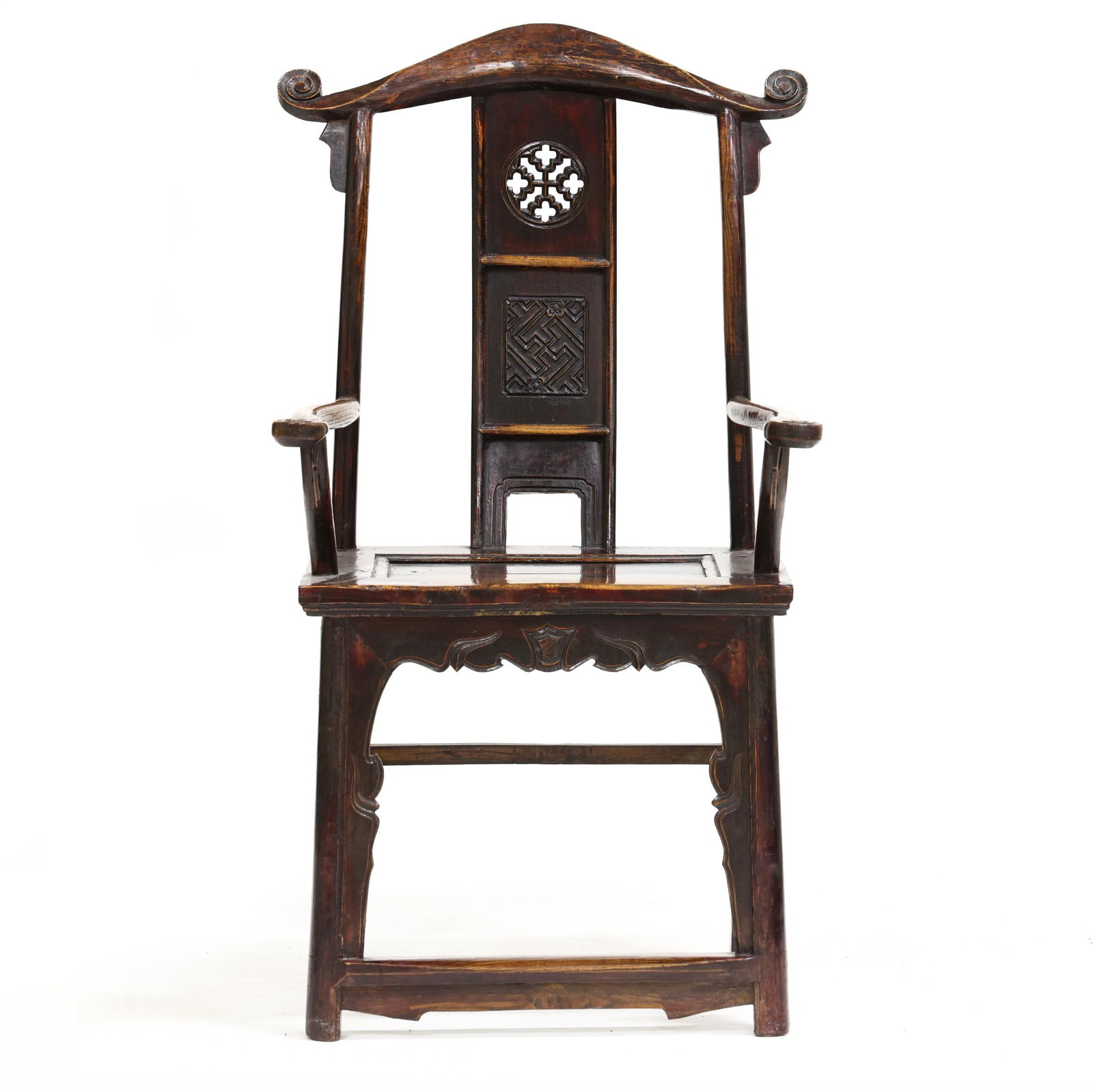 CHINESE CARVED ELM