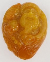 CHINESE CARVED FAUX SHOUSHAN S