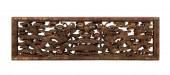 CHINESE CARVED GILTWOOD WRITHI