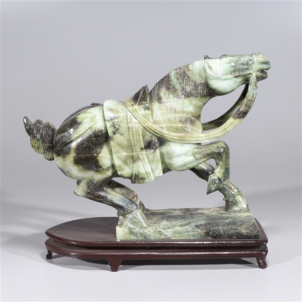 Chinese carved hardstone model of a