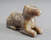 CHINESE CARVED HARDSTONE MYTHO