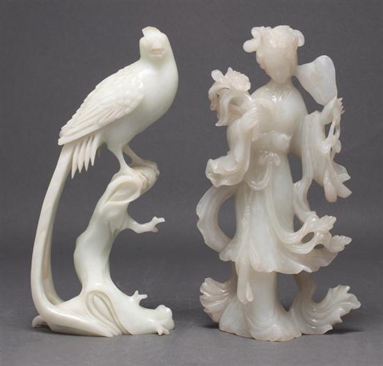 Chinese carved hardstone Quan-Yin