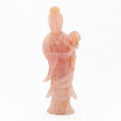 CHINESE CARVED HARDSTONE QUANY