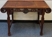 CHINESE CARVED HARDWOOD ALTAR