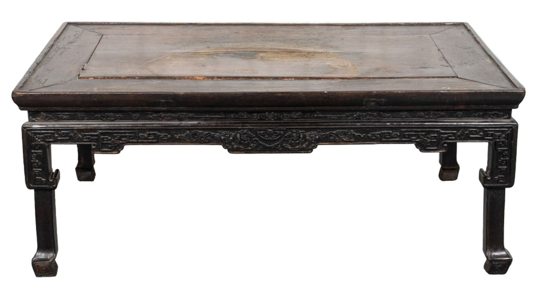 CHINESE CARVED HARDWOOD COFFEE