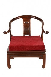 CHINESE CARVED HARDWOOD HORSES