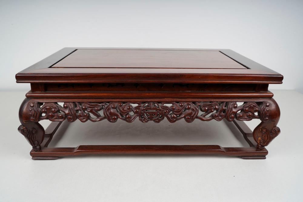 CHINESE CARVED HARDWOOD STAND19