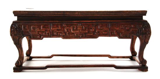 Chinese carved hardwood tabletop