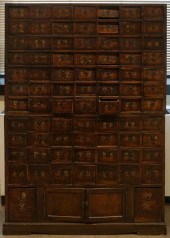 CHINESE CARVED HARDWOOD TWO PA