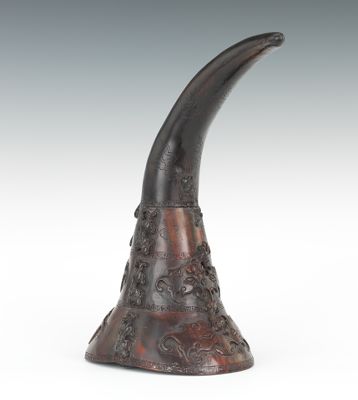 Chinese Carved Horn Chinese