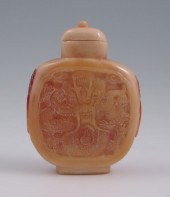 CHINESE CARVED HORNBILL SNUFF
