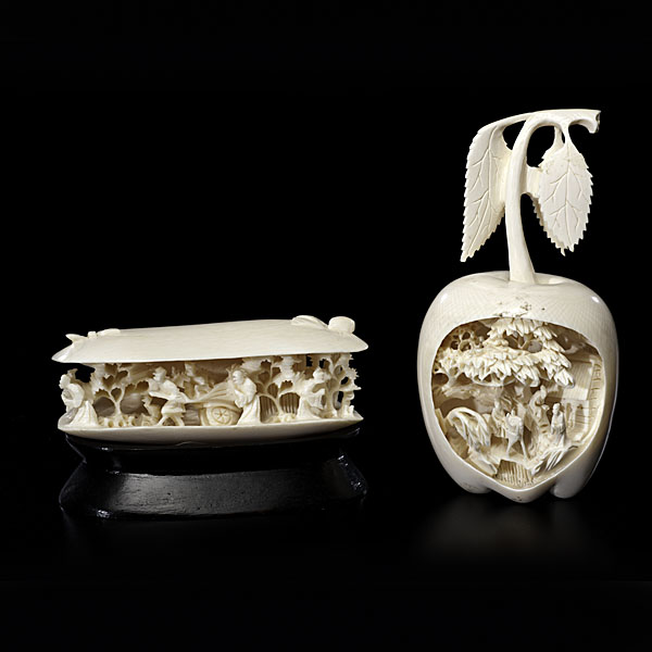 Chinese Carved Ivory Chinese