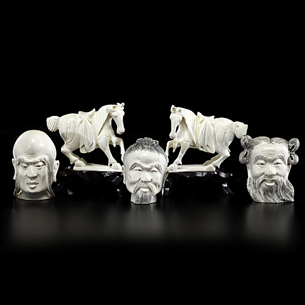 Chinese Carved Ivory Chinese