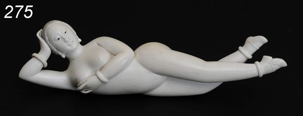 Chinese Carved Ivory Doctor's Model