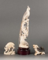 Chinese carved ivory figural g