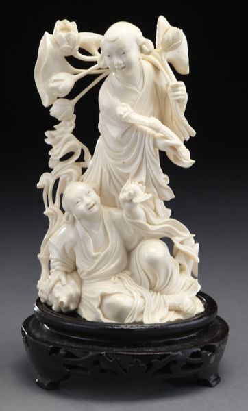 Chinese carved ivory figure