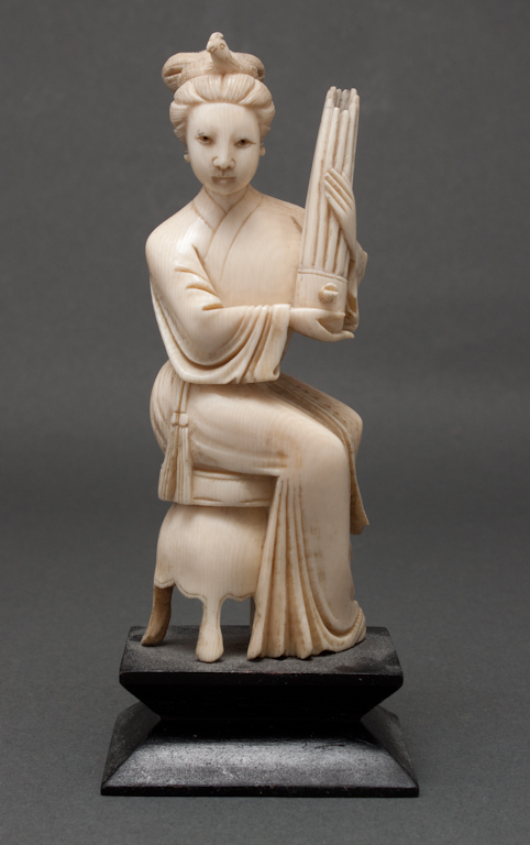 Chinese carved ivory figure of