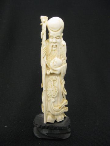 Chinese Carved Ivory Figure of an