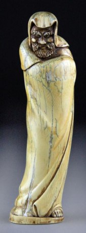 Chinese Carved Ivory Figure Of