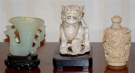 Chinese Carved Ivory Figure of a