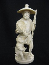 Chinese Carved Ivory Figurine
