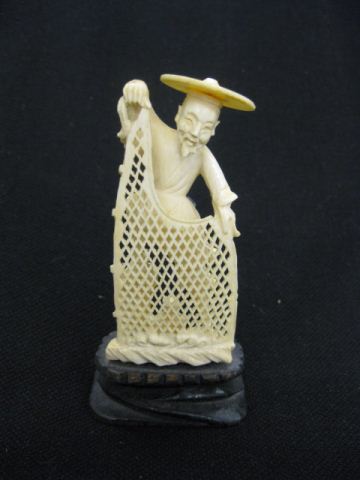 Chinese Carved Ivory Figurine of