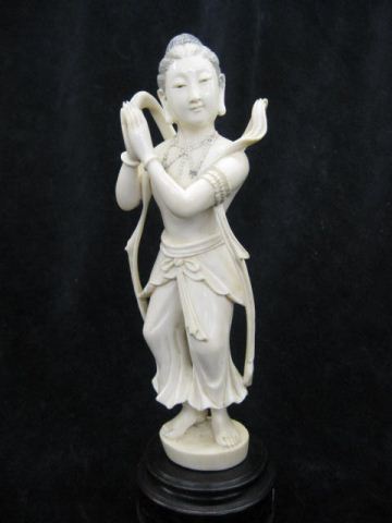 Chinese Carved Ivory Figurine of