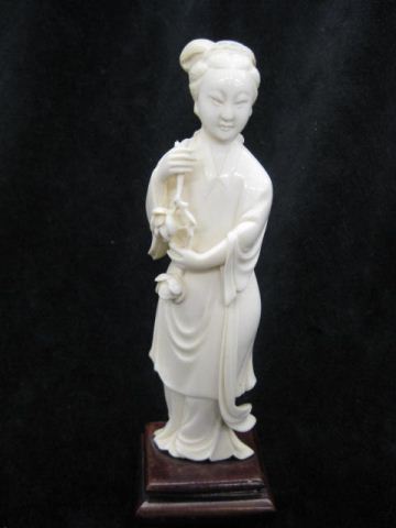 Chinese Carved Ivory Figurine of